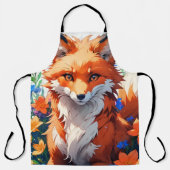 Bloemvos Schort (Voorkant)