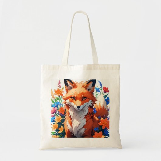 Bloemvos Tote Bag (Voorkant)