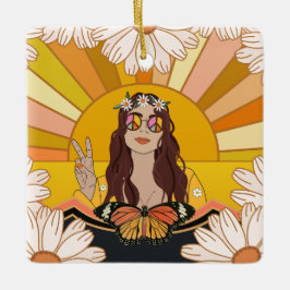 Bloemvrede Keramisch Ornament