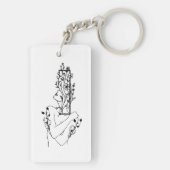 BLOEMVROUWEN SLEUTELHANGER (achterkant)