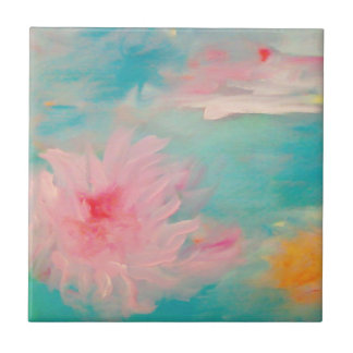 Bloemwater kleine Tegel Tegeltje