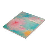 Bloemwater kleine Tegel Tegeltje (Zijkant)