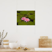 Bloemwaterlappen Poster (Keuken)