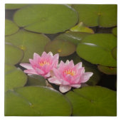 Bloemwaterlappen Tegeltje (Voorkant)