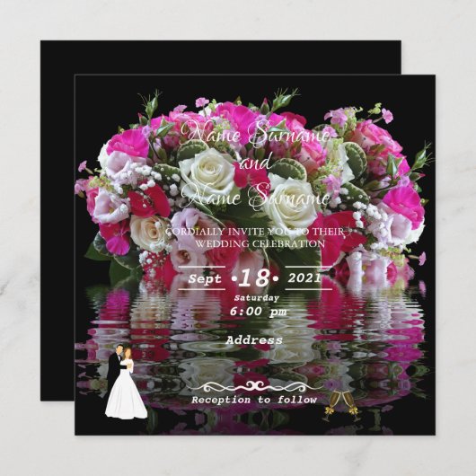 Bloemwaterreflex Kaart (Voorkant / Achterkant)