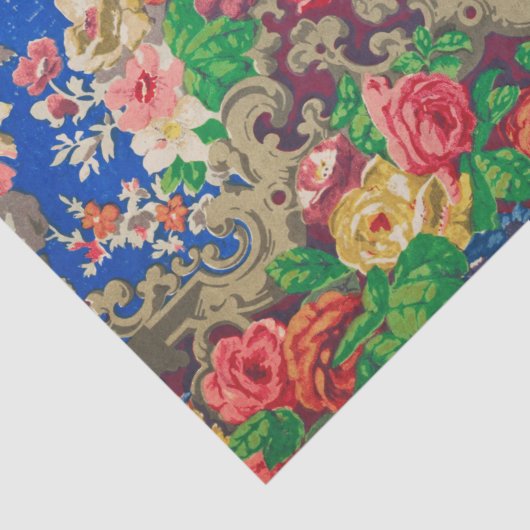 Bloemweefsel of ontkoppelingspapier tissuepapier (Detail)