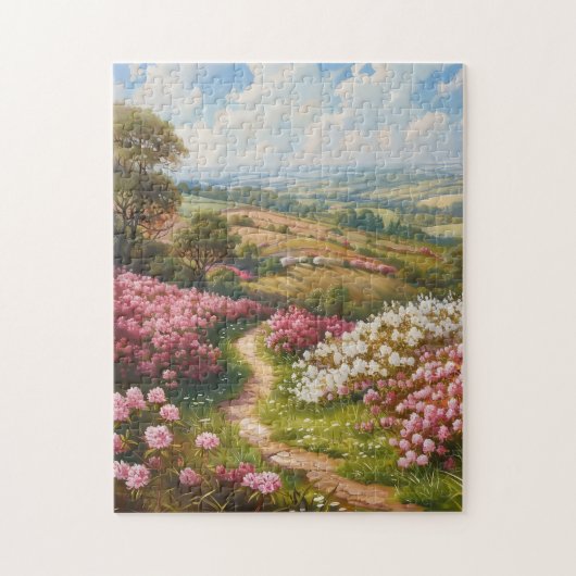 Bloemwei Legpuzzel (Verticaal)