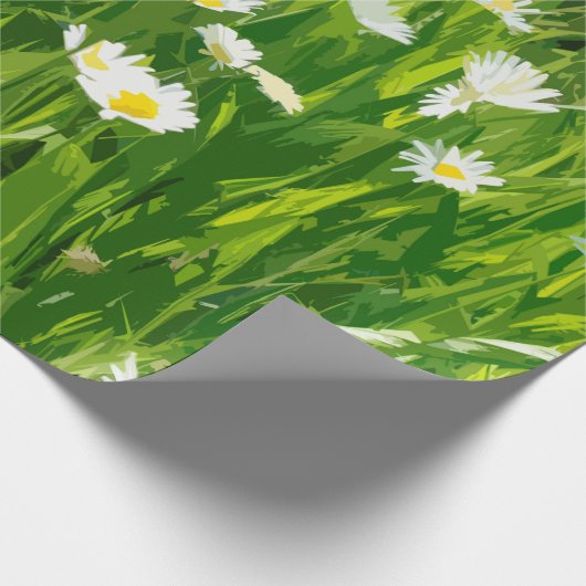 Bloemweide Cadeaupapier (Hoek)