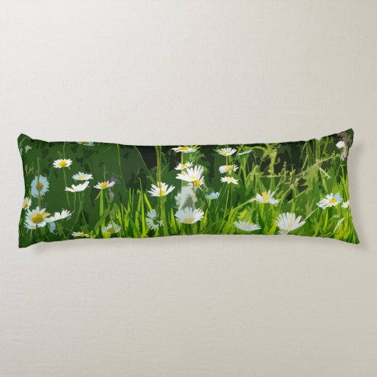 Bloemweide Lichaamskussen (Achterkant)