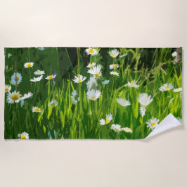 Bloemweide Strandlaken