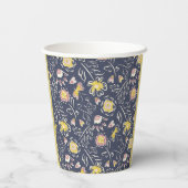 bloemwervelwind papieren bekers (Achterkant)