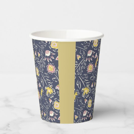 bloemwervelwind papieren bekers (Links)