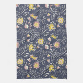 bloemwervelwind theedoek (Verticaal)