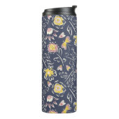 bloemwervelwind thermosbeker (Gedraaid links)