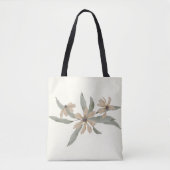 Bloemwit, Wildflower Canvas tas (Voorkant)