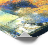 Bloemwolken 1903 van Odilon Redon Poster (Hoek)