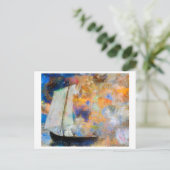 Bloemwolken, Redon Briefkaart (Staand voorkant)