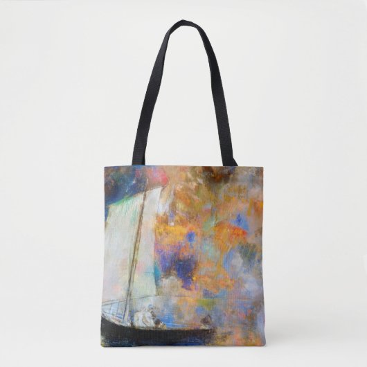 Bloemwolken, Redon Tote Bag (Voorkant)
