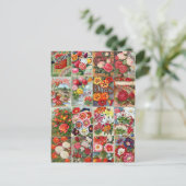 bloemzaadpakketten Tuinkraakbedekking Briefkaart (Staand voorkant)