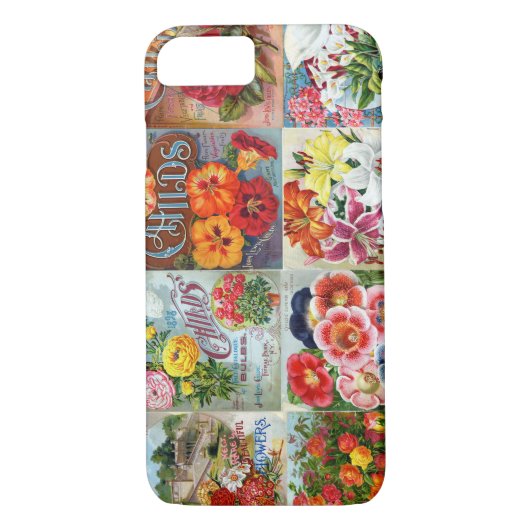 bloemzaadpakketten Tuinkraakbedekking Case-Mate iPhone Case (Achterkant)