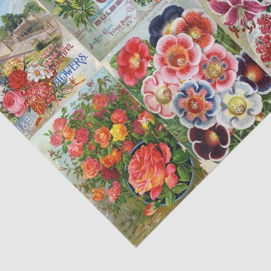  bloemzaadpakketten Tuinkraakbedekking Tissuepapier (Detail)