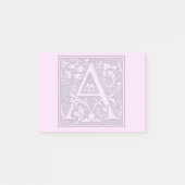 bloemzilvermonogram - A Post-it® Notes (Voorkant)
