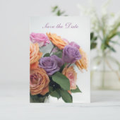 Bloemzoetheid Save The Date (Staand voorkant)