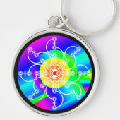Bloemzonneschijn Sleutelhanger (Voorkant)