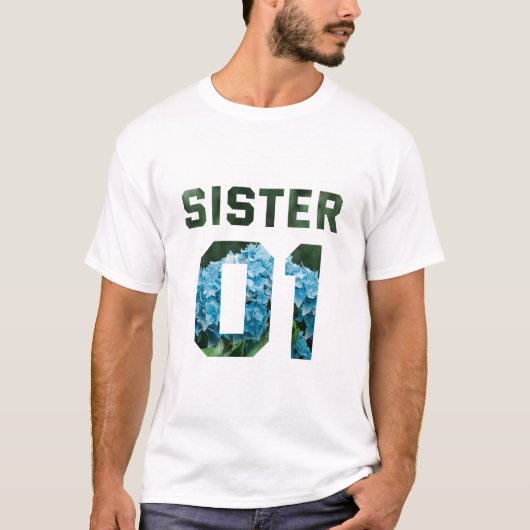 Bloemzus 01 t-shirt (Voorkant)