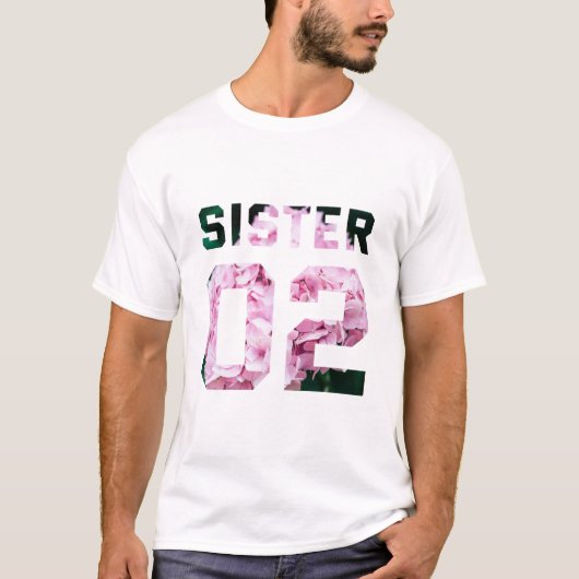 Bloemzus 02 t-shirt (Voorkant)