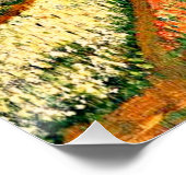 Bloerbedden in Nederland, kunstschilderij Perfect Poster (Hoek)