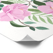 Bloerklep | Secret Flower Garden Poster (Hoek)