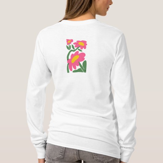 Bloerliefde T-shirt (Achterkant)