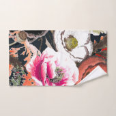 Bloersamenstelling. Bad Handdoek (Handdoek)