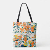 Bloertuin. Swe voor kleine staafjes en filialen Tote Bag (Achterkant)