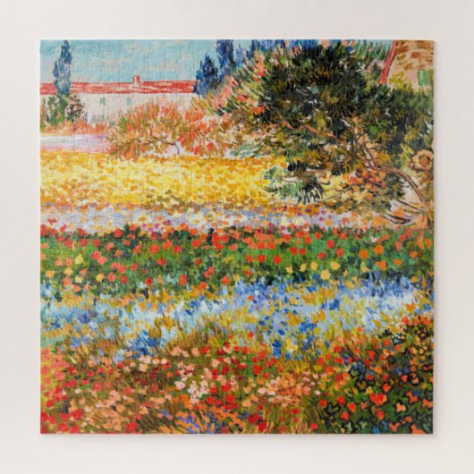 'Bloertuin' Vincent van Gogh. Legpuzzel (Verticaal)