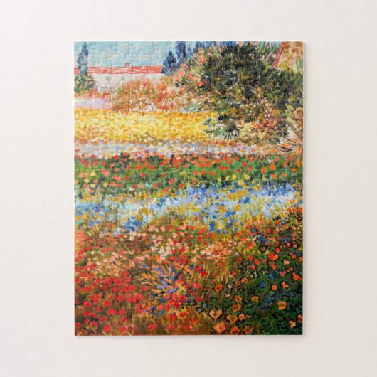 'Bloertuin' Vincent van Gogh. Legpuzzel (Verticaal)