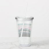 bloesem acryl drinkbeker (Achterkant)