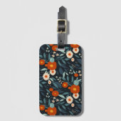 bloesem bagagelabel (Voorkant (verticaal))