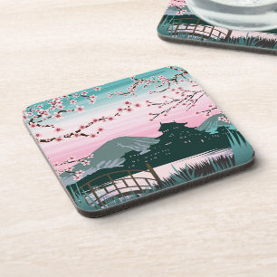 bloesem bier onderzetter