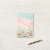"Bloesem Bloeit Bloemen Notitieblok" Post-it® Notes (Op bureau)
