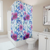  bloesem bloemen decoratieve eye-catching douchegordijn (In situ)