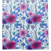  bloesem bloemen decoratieve eye-catching douchegordijn (Voorkant)