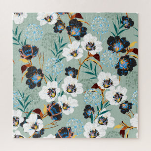 Bloesem Botanisch bloemmotief Legpuzzel