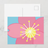 Bloesem Briefkaart (Voorkant / Achterkant)