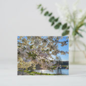 bloesem briefkaart (Staand voorkant)