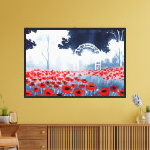 Bloesem Canvas Afdruk (Insitu (Woonkamer))
