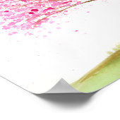Bloesem | Drijvende Cherry-boom | Cherry Blossom Poster (Hoek)