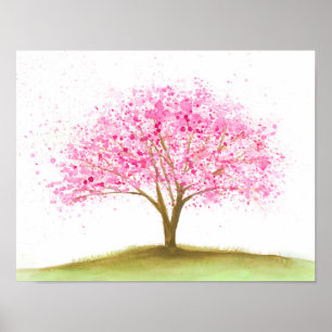 Bloesem   Drijvende Cherry-boom   Cherry Blossom Poster