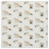 bloesem en aardgieweefsel stof (Swatch)